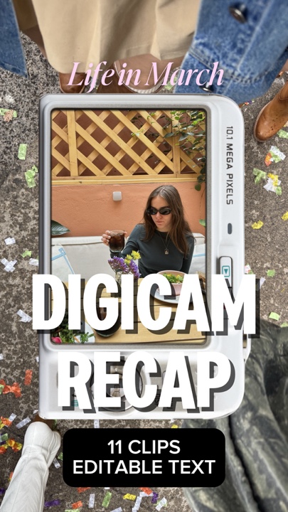 month recap digicam