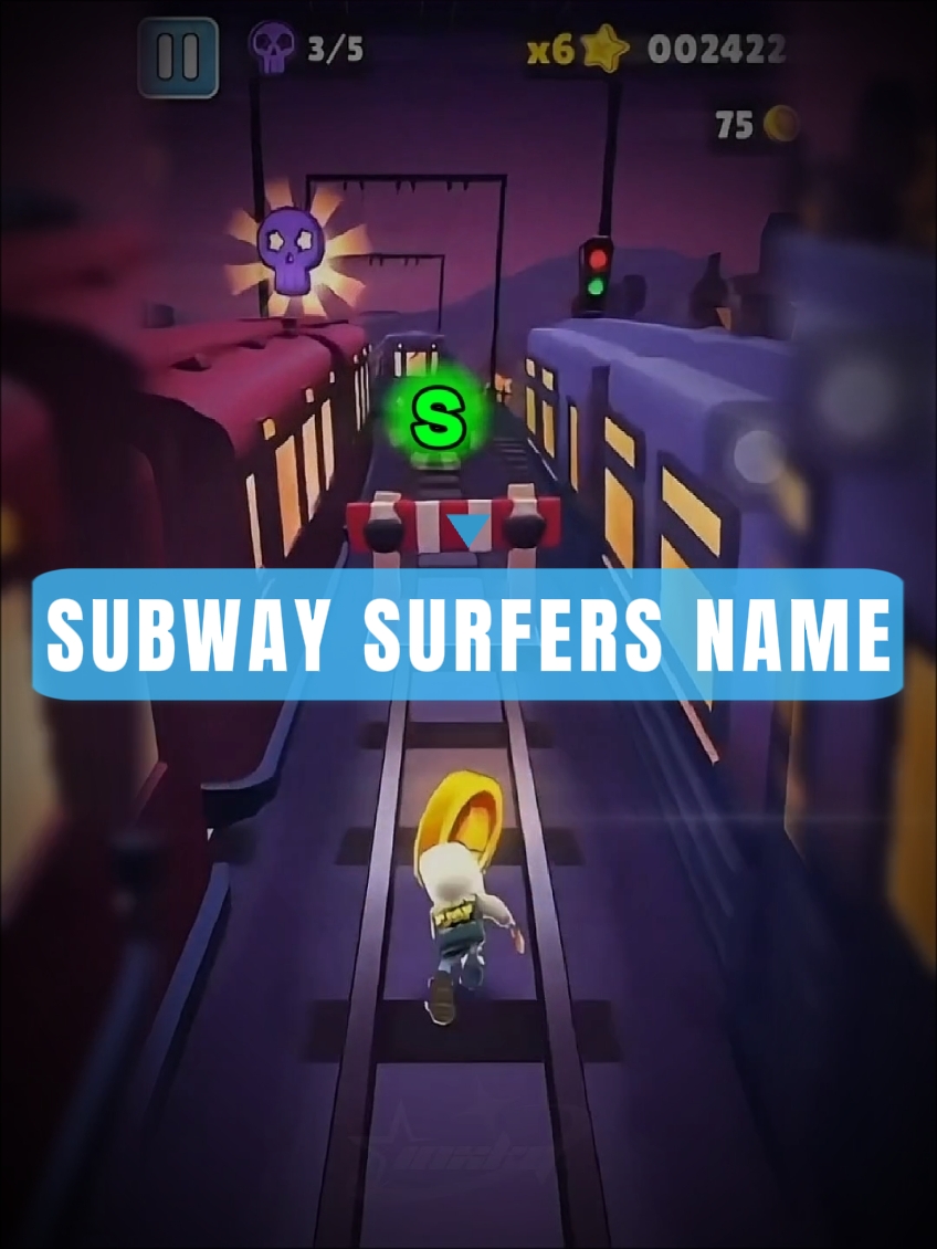 SUBWAY SURFERS NAME