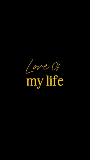 l'amour de ma vie