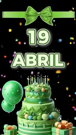 Niver 19 de abril 
