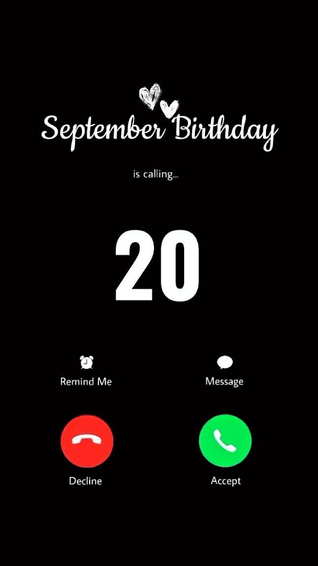 20 September B'day 