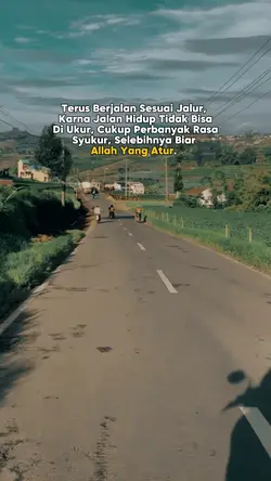 terus berjalan sesua