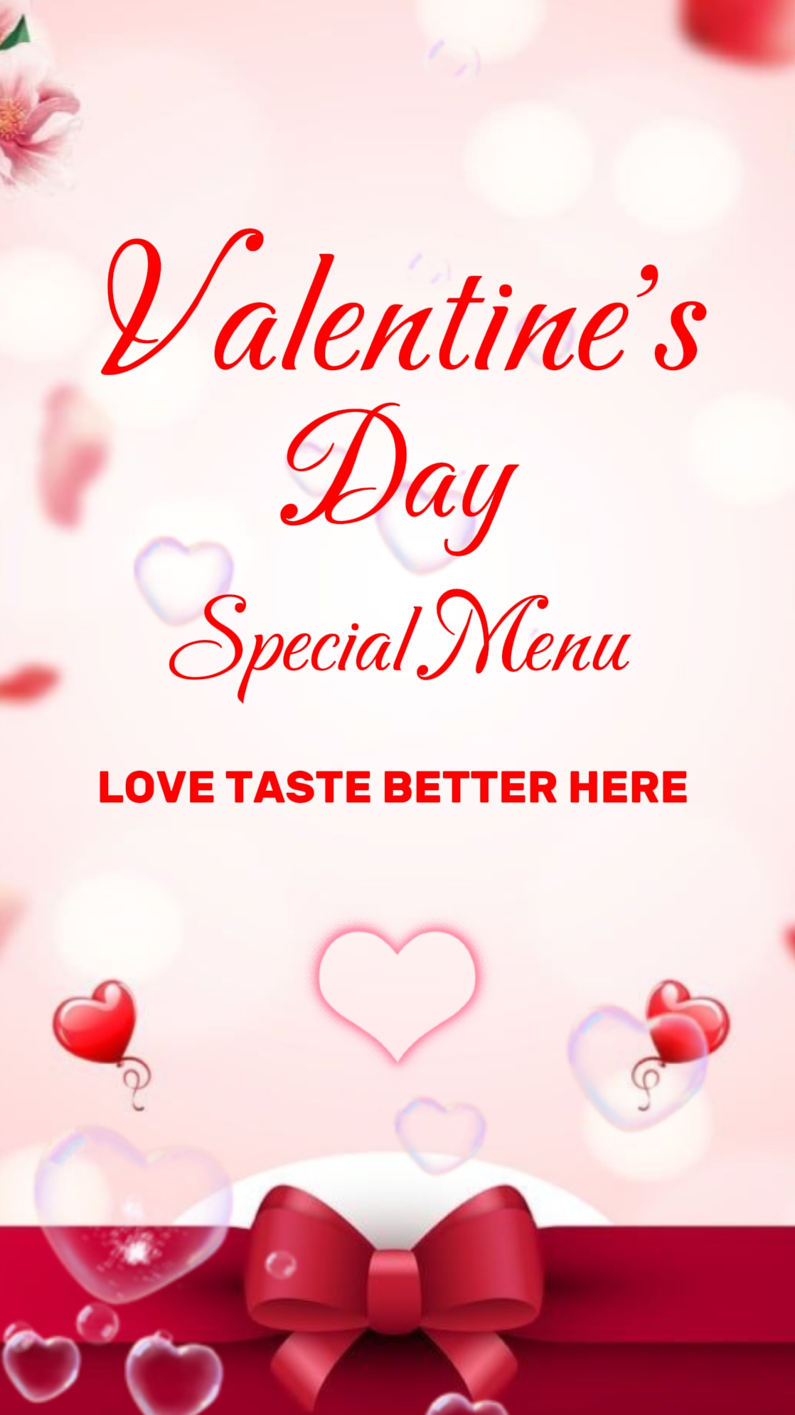 Promoción del Día de San Valentín