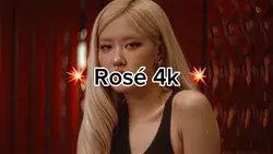 clips rosé 4k