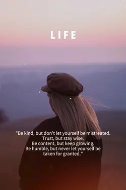 LIFE's about balance