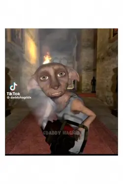 Dobby has a chainsaw