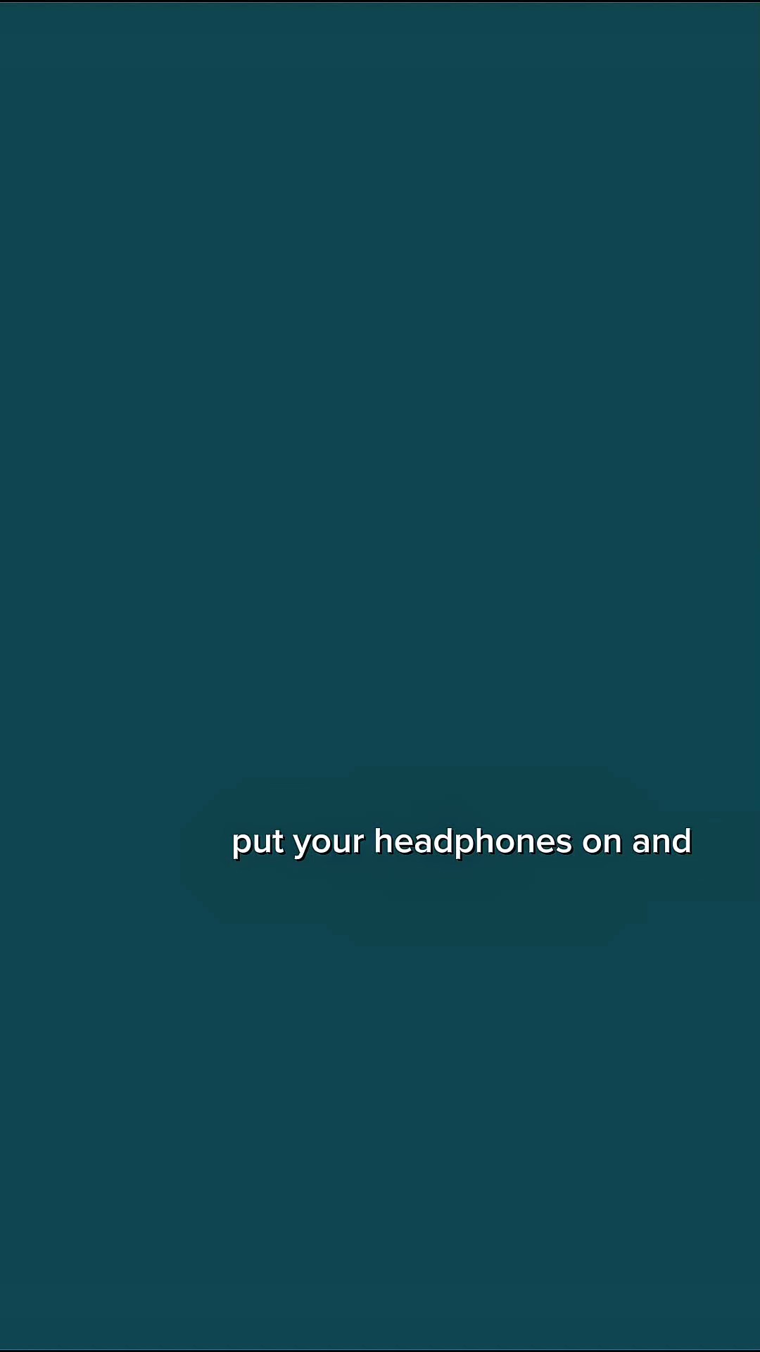 Putyourheadphoneson