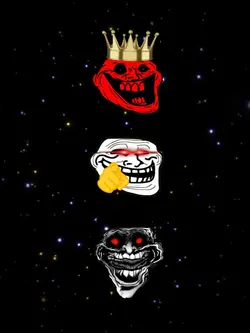 3 troll face Trend 