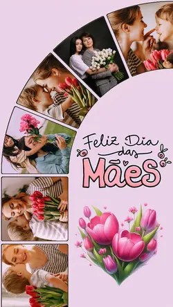 Feliz dia das mães