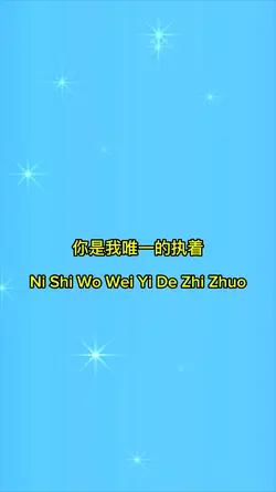 你是我唯一的执着