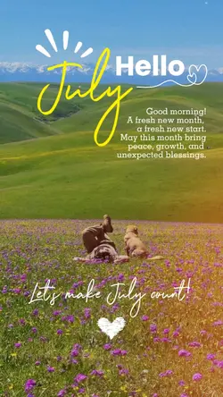 hello July
