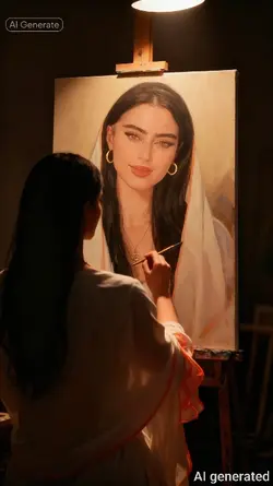 AI Painting Myself