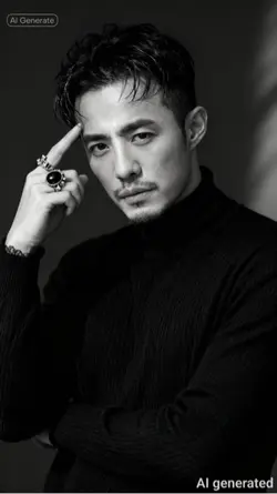 black&white portrait