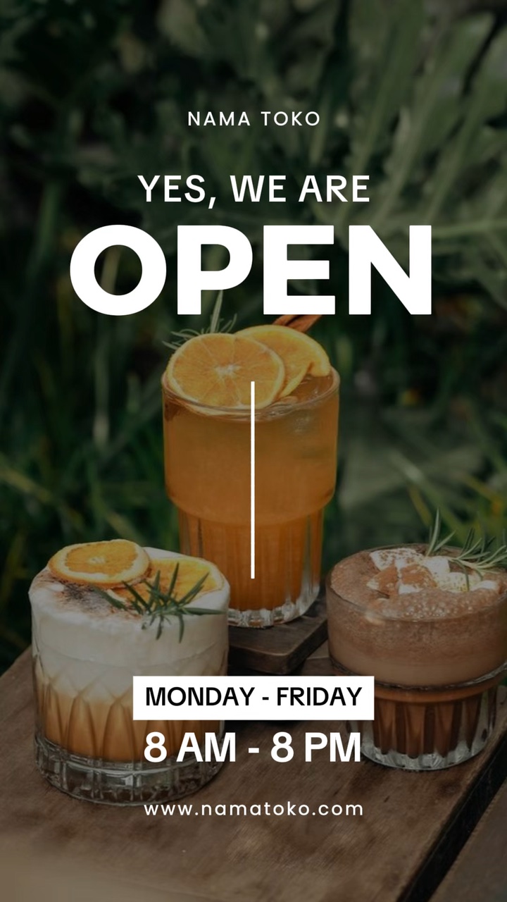 story : we are open