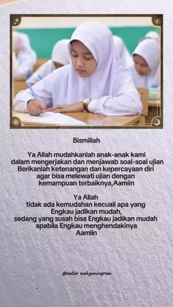 doa ujian semester