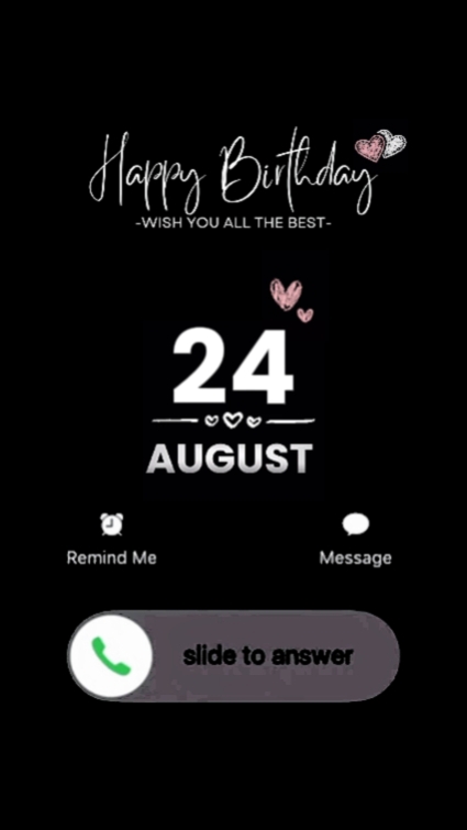 Hbd Freund 24 august