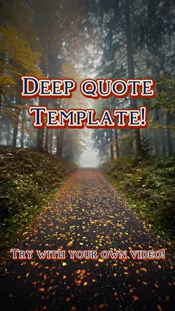 Deep quote template