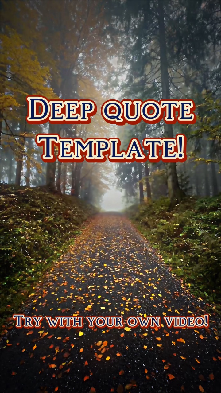 Deep quote template