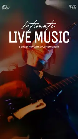 story : live music