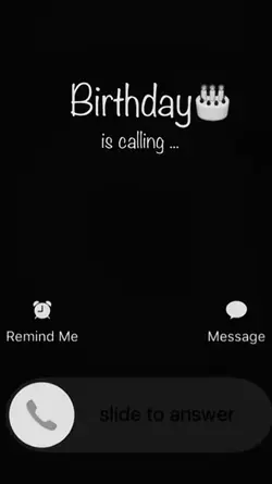 Calling birthday 
