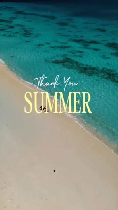 Thank You Summer 