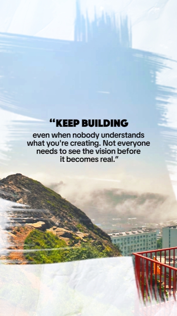 KEEP BUILDING