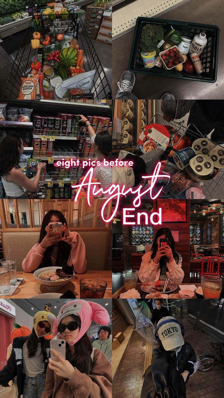 8PicsBeforeAugustEnd