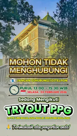 TRYOUT PPG