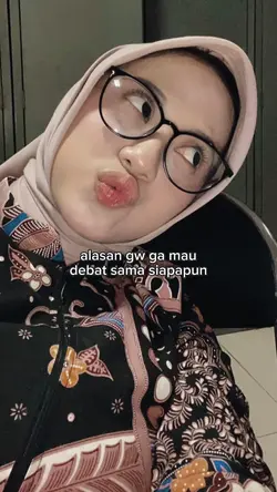 Gw gamau debat