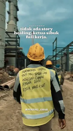 sibuk full kerja