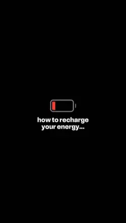 RECHARGE YOUR ENERGY