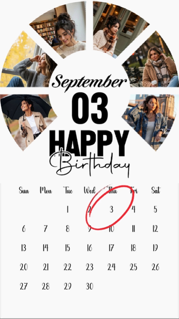 Hbd 03 de setembro