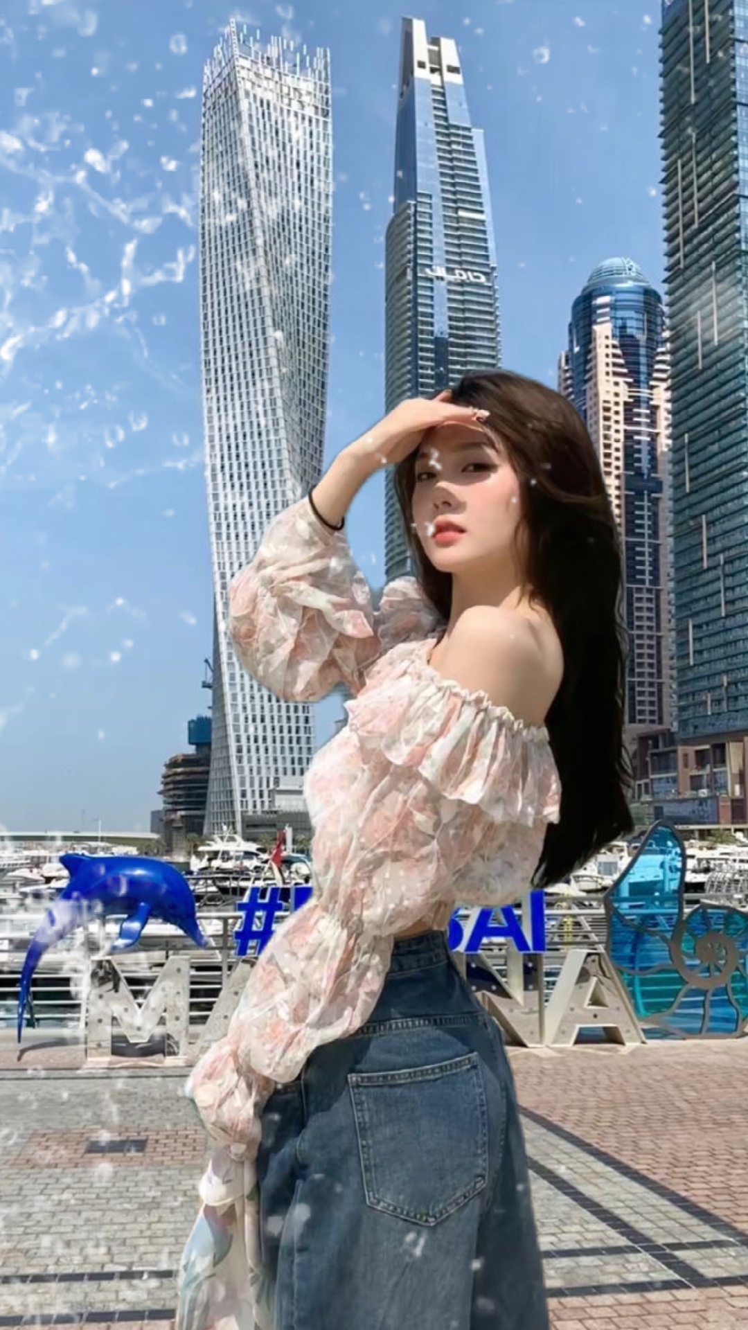 Ghép cảnh Dubai