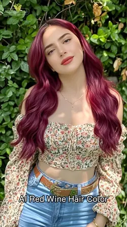AI Redwine Haircolor
