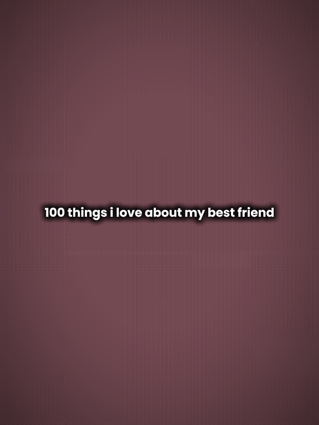 100thngsiloveaboutmy
