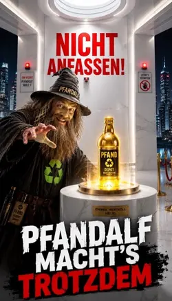 Pfandalf macht‘s 