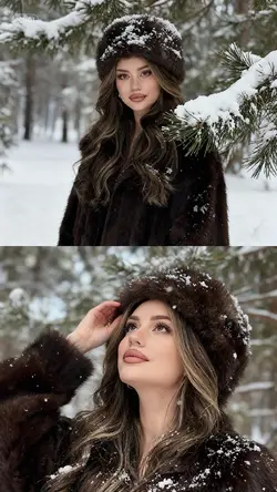 Winter photoshoot