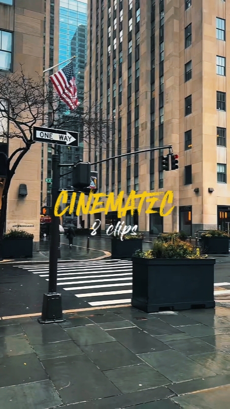 8 clips cinematic