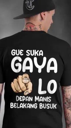 gue suka gaya lo
