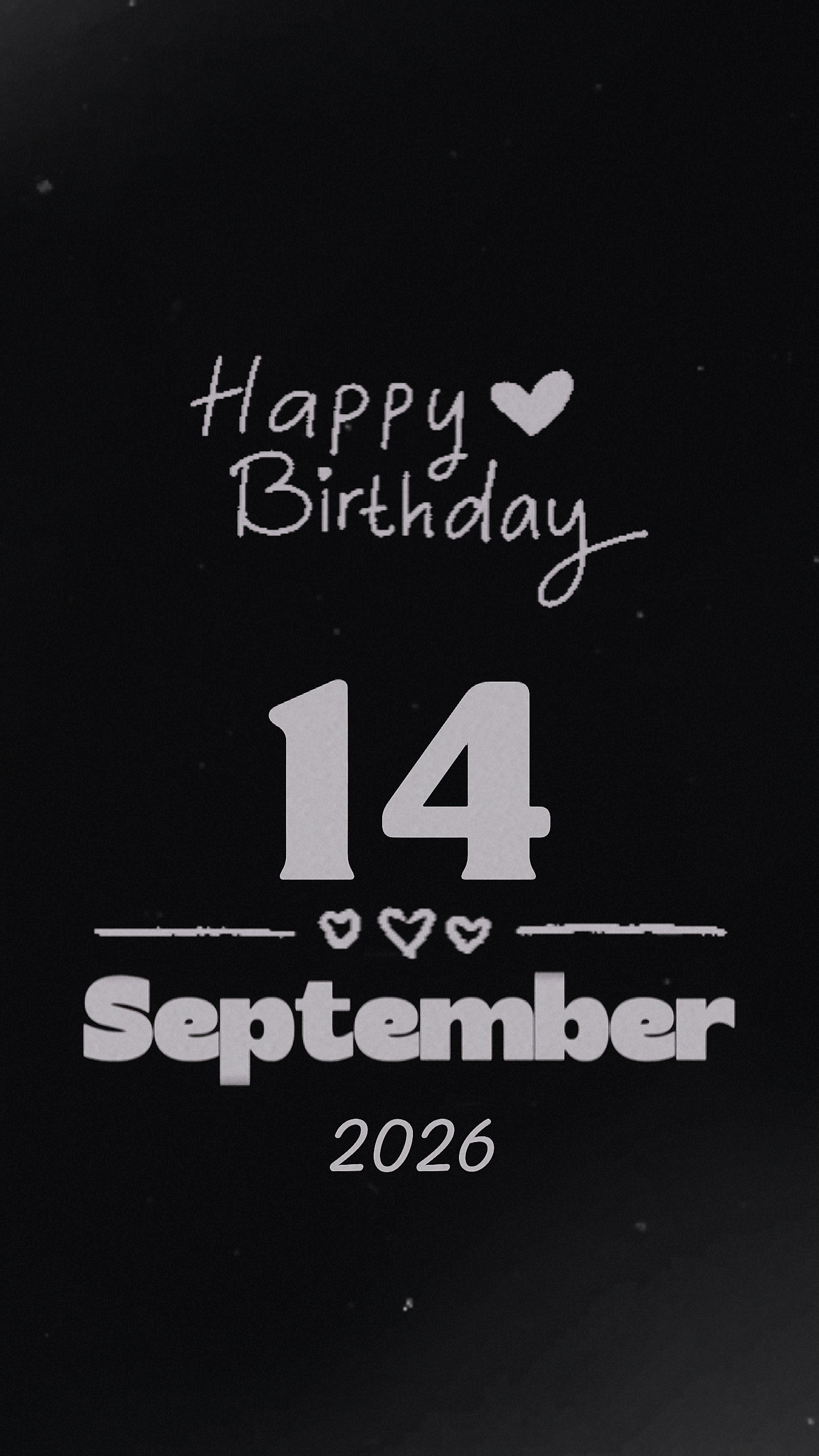 Birthday 14September