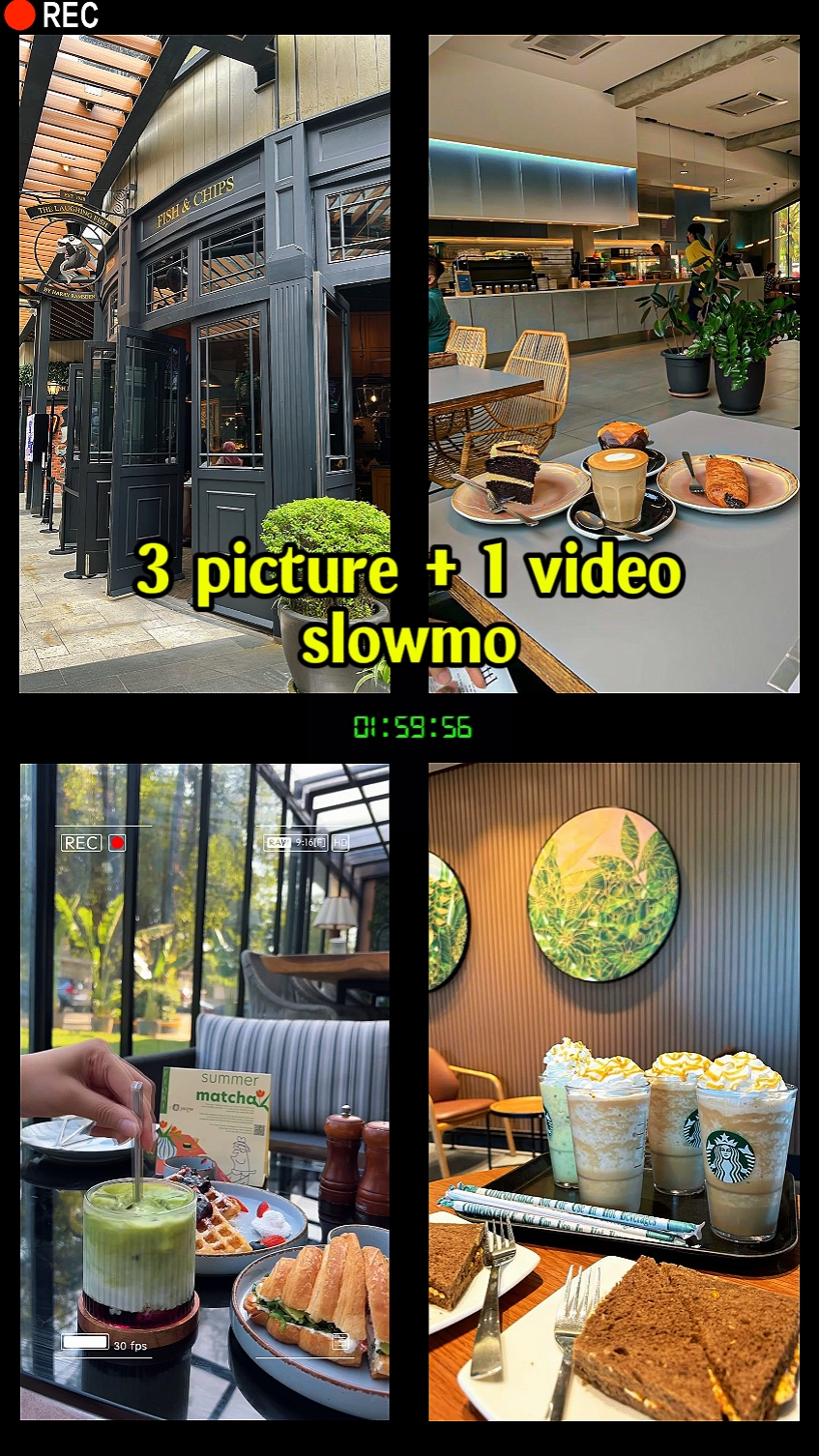 1 video + 3 picture
