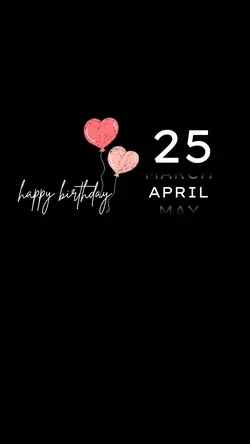 Birthday April 25