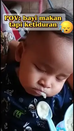 bayyi makan tidur