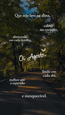 Oi, Agosto!