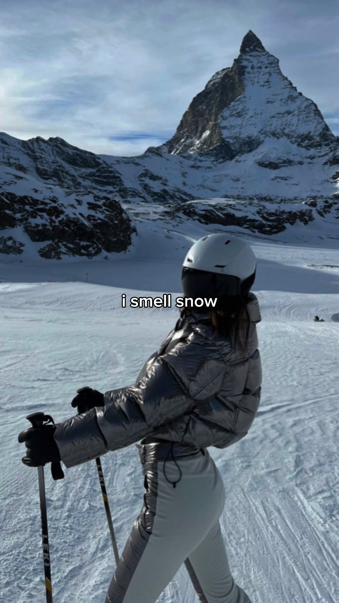 Huelo nieve 