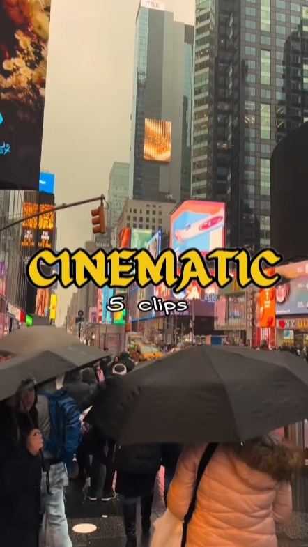 5 VIDIOS CINEMATIC 