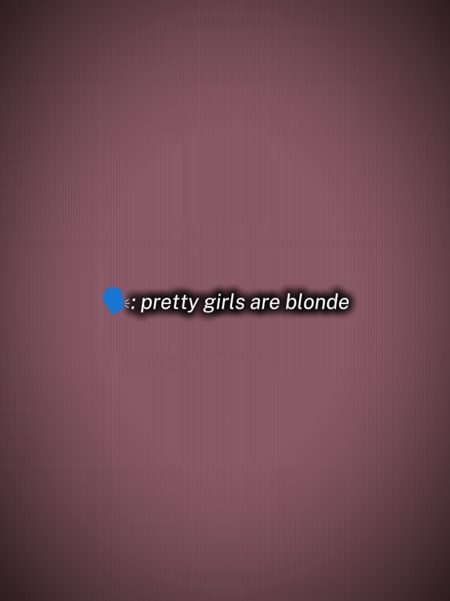 blonde