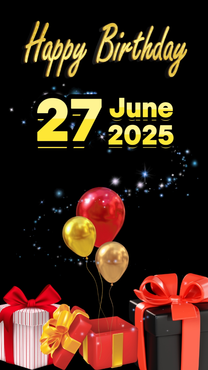 birthday 27 jun 2025