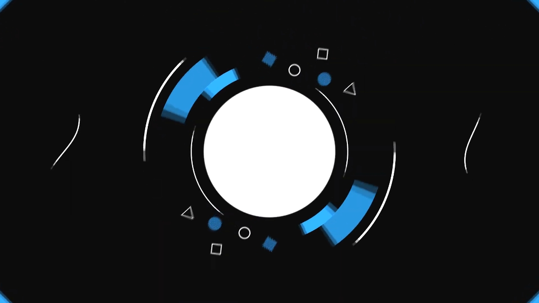 Blue Abstract intro
