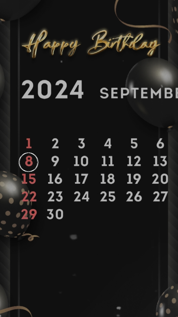 Hbd 8 September 2024